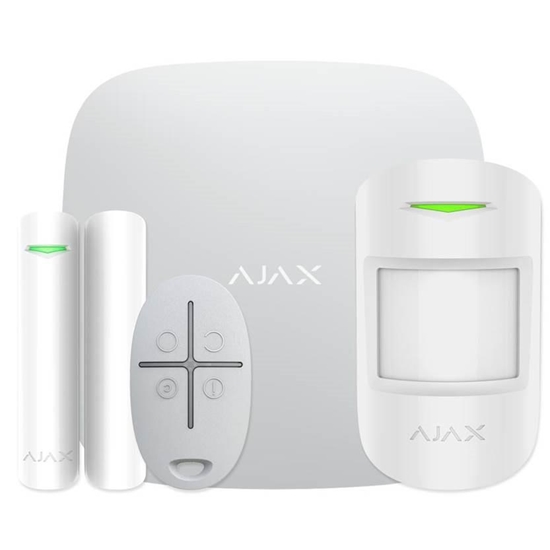 Picture of ALARM SECURITY STARTERKIT PLUS/WHITE 20290 AJAX