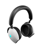 Picture of Dell Alienware Tri-Mode Wireless Gaming Headset | AW920H (Lunar Light)