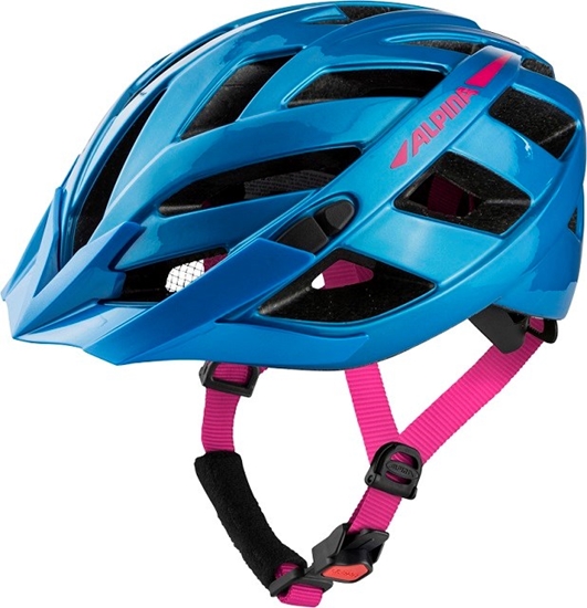 Picture of ALPINA PANOMA 2.0 TRUE BLUE-PINK GLOSS helmet 52-57 new 2022