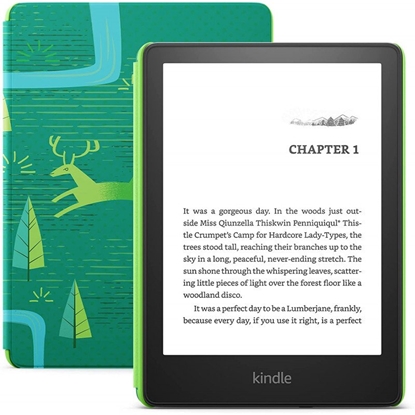 Attēls no Amazon Kindle Paperwhite Kids 16GB 11th Gen, emerald forest