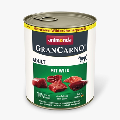 Attēls no ANIMONDA GranCarno Adult Game - wet dog food - 400g