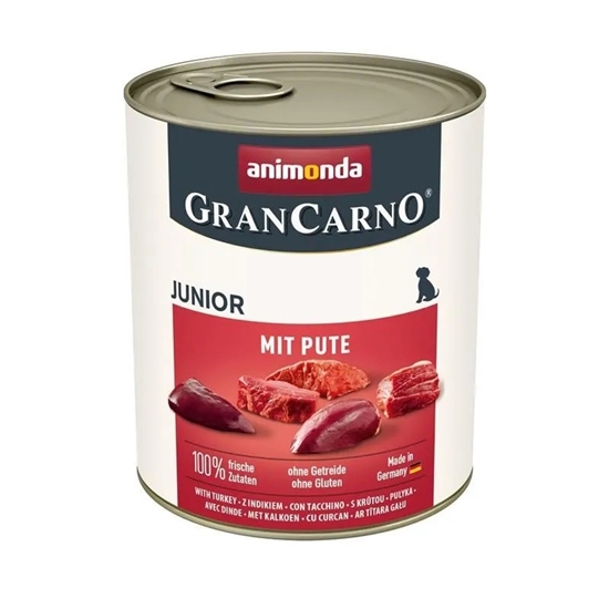 Picture of ANIMONDA Grancarno Junior Turkey - Wet dog food - 800 g