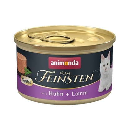 Picture of ANIMONDA Vom Feinsten Mousse Chicken and lamb - wet cat food - 85g