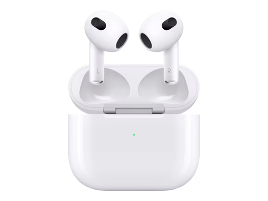 Picture of Apple AirPods (3rd Gen) Wireless Earphones Earbuds, Lightning Charging Case, White