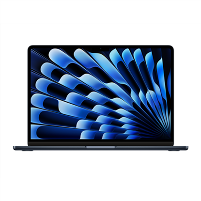 Изображение Apple MacBook Air 13" Apple M3 8C CPU 10C GPU/8GB/512GB SSD/Midnight/RUS | Apple