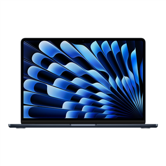 Изображение Apple MacBook | Air | Midnight | 13 " | IPS | 2560 x 1664 pixels | Apple M3 | 8 GB | Solid-state drive capacity 512 GB | Apple M3 chip 8-core CPU/10-core GPU | macOS | 802.11ax | Bluetooth version 5.0 | Keyboard language Swedish | Keyboard backlit | Warra