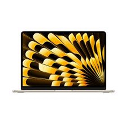 Attēls no Apple MacBook Air 13" Apple M3 8C CPU 8C GPU/8GB/256GB SSD/Starlight/RUS | Apple