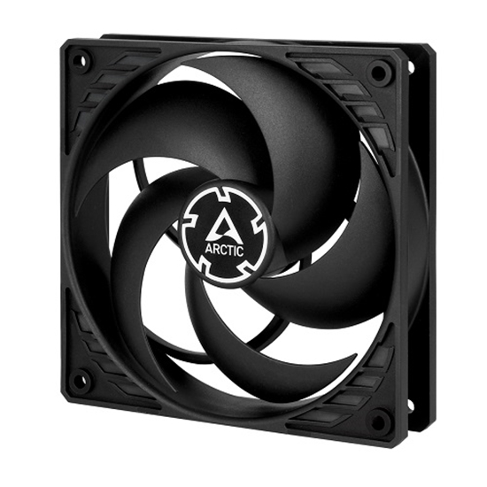 Изображение ARCTIC P12 Silent Pressure-Optimised Extra Quiet Fan, 3-pin, 120mm, Black