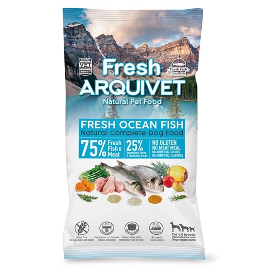 Picture of ARQUIVET Fresh Ocean Fish - dry dog food - 100 g