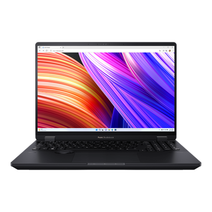 Attēls no Asus | Studiobook Pro 16 OLED H7604JV-MY067W | Mineral Black | 16 " | OLED | Touchscreen | 3200 x 2000 pixels | Glossy | Intel Core i9 | i9-13980HX | 32 GB | DDR5 SO-DIMM | SSD 1000 GB | Intel UHD Graphics | NVIDIA GeForce RTX 4060 Laptop GPU | Windows 11