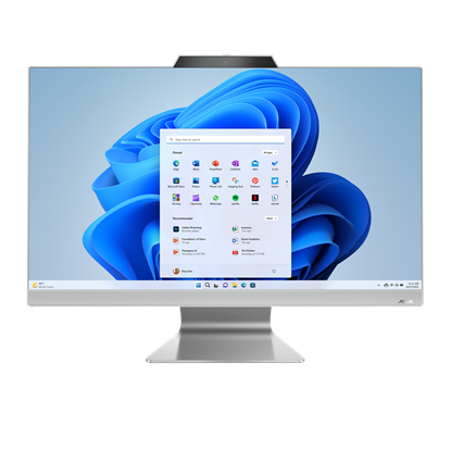 Attēls no Asus ExpertCenter | F3702WFAK-WPE001W | Desktop | AiO | 27 " | AMD Ryzen 5 | 7520U | Internal memory 16 GB | LPDDR5 | SSD 512 GB | AMD Radeon Graphics | Keyboard language No keyboard | Windows 11 Home | Warranty 24 month(s)