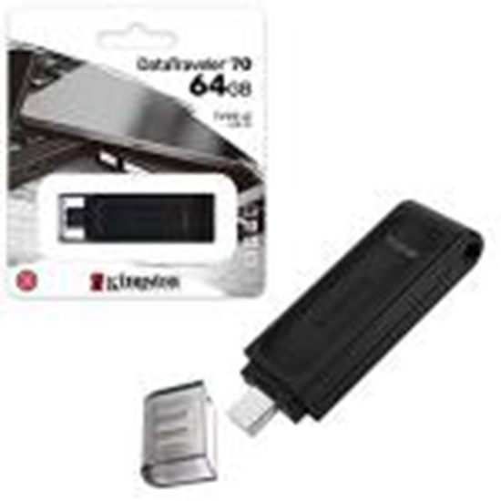 Picture of Atmiņa 64Gb USB-C 3.2 DataTraveler 70 Kingston SWE