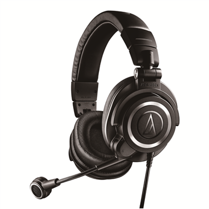 Attēls no Ausinės Audio Technica M50xSTS-USB Headphones, Over-Ear, Wired, Microphone, Black