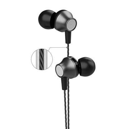 Picture of Ausinės Devia Metal In-Ear 3,5mm juodos