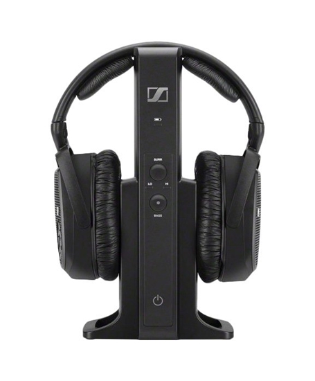 Picture of Ausinės Sennheiser  Wireless Headphones  RS 175-U  Over-ear  Wireless  Black