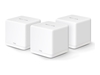 Picture of AX1500 Whole Home Mesh WiFi 6 System | Halo H60X (3-pack) | 802.11ax | 10/100/1000 Mbit/s | Ethernet LAN (RJ-45) ports 1 | Mesh Support Yes | MU-MiMO Yes | No mobile broadband