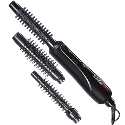 Изображение BaByliss BAB3400E hair styling tool Hot air brush Warm Black 300 W 2.7 m