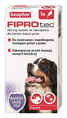 Attēls no BEAPHAR Drops against fleas and ticks for dogs XL - 1 x 402 mg