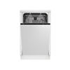 Picture of BEKO Built-In Dishwasher BDIS38120Q, Energy class E, Width 45 cm, Aqualntense, 8 programs, 3rd drawer, Led Spot