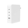 Picture of Belkin BOOST Charge  140W 4-Port GaN, 3xUSB-C 1xUSB-A  WCH014btWH