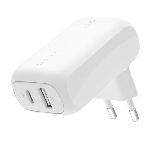 Изображение Belkin BOOST Charge 42W Charger 30W USB-C/12W USB-A   WCB009vfWH