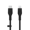 Picture of Belkin Flex Lightning/USB-C 15W 1m, mfi, 15W, black CAA009bt1MBK