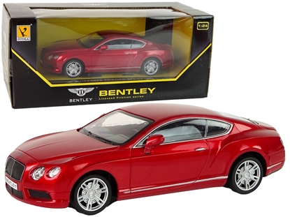 Attēls no Bentley 1:24 žaislinis automobilis, raudonas