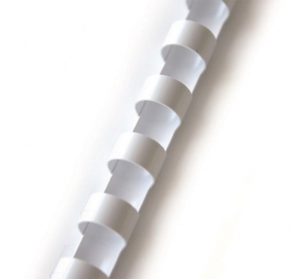 Attēls no Binding spiral Fellowes 6mm (100pcs.), white