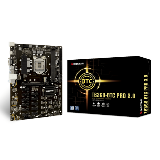 Picture of Biostar Motherboard TB360 BTC Pro 2.0