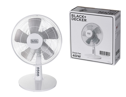 Изображение Black & Decker BXEFD40E household fan White