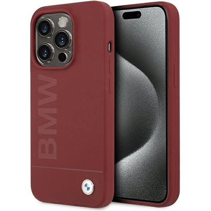 Изображение BMW BMHMP15LSLBLRE Back Case for Apple iPhone 15 Pro