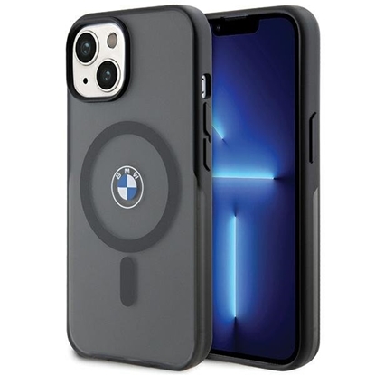 Picture of BMW BMHMP15MDSLK Back Case for Apple iPhone 15 Plus / 14 Plus