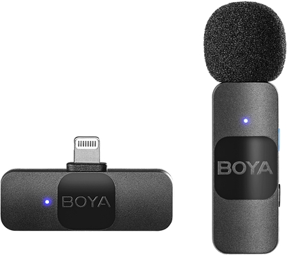 Attēls no Boya wireless microphone BY-V1 Lightning