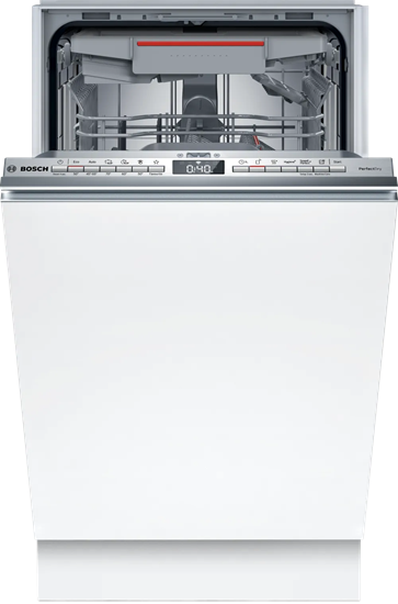 Изображение BOSCH Built-In Dishwasher SPV6YMX01E, Energy class B, Width 45 cm, Home Connect, AquaStop, 6 programs, Led Spot