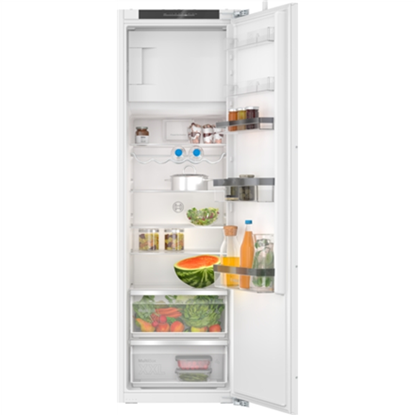 Picture of Bosch | Refrigerator | KIL82VFE0 | Energy efficiency class E | Built-in | Larder | Height 177.2 cm | Fridge net capacity 246 L | Freezer net capacity 34 L | Display | 35 dB | White
