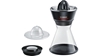 Изображение Bosch MCP72GPB citrus press Plastic, Stainless steel Black, Transparent