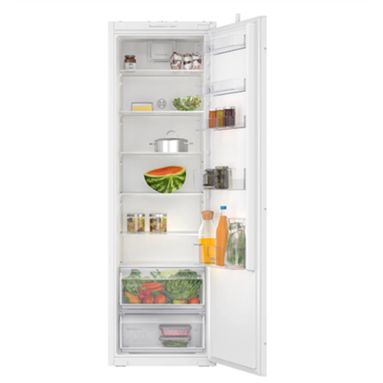 Picture of Bosch Refrigerator | KIR815SE0 | Energy efficiency class E | Built-in | Larder | Height 177.2 cm | Fridge net capacity 310 L | Freezer net capacity 0 L | 35 dB | White