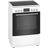 Picture of Bosch Serie 4 HKR39A220U cooker Freestanding cooker Ceramic White A