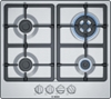 Изображение Bosch Serie 4 PGH6B5B90 hob Stainless steel Built-in Gas 4 zone(s)