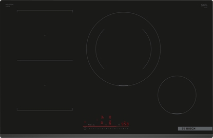 Изображение Bosch Serie 6 PVS831HB1E hob Black Built-in 80 cm Zone induction hob 4 zone(s)