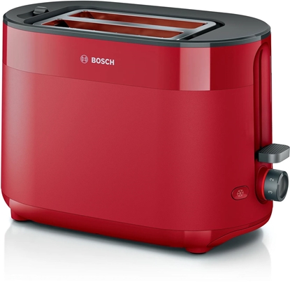 Изображение Bosch TAT2M124 toaster 6 2 slice(s) 950 W Red