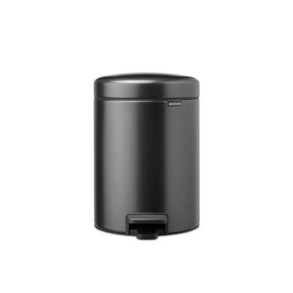 Изображение BRABANTIA atkritumu tvertne ar pedāli NewIcon, 5L, Confident Grey