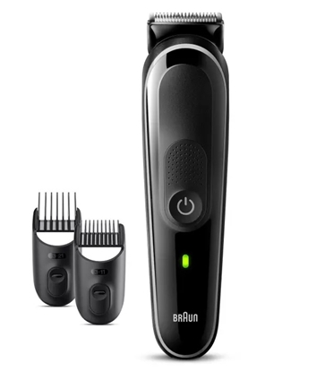 Picture of Trymer Braun Braun | All-in-one trimmer | MGK3440 | Cordless | Number of length steps 13 | Black/Grey