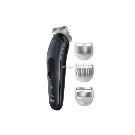 Picture of Braun Body Groomer BG3340 Cordless and corded  Operating time (max) 80 min  NiMH  Black/Grey