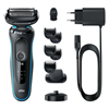 Изображение Braun | Shaver | 51-M4500cs | Operating time (max) 50 min | Wet & Dry | Black/Blue