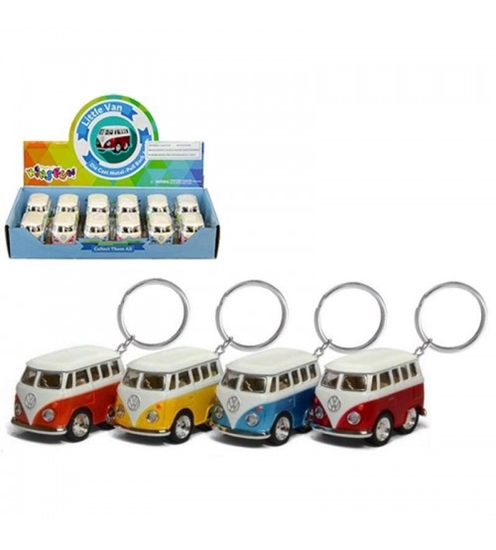 Изображение Breloks metāla auto modelis VW Mini Bus 5 cm KT2002K