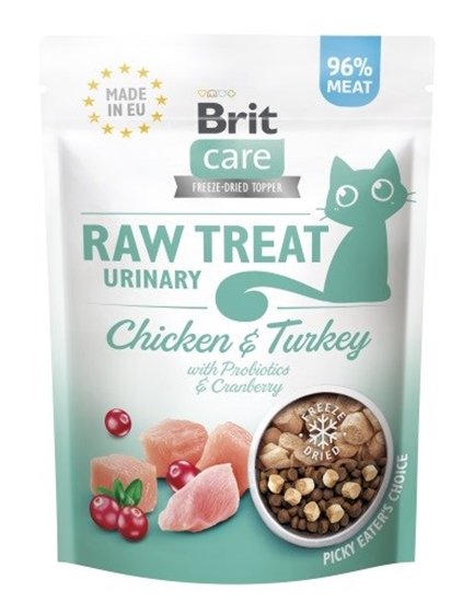 Изображение BRIT Care Raw Treat Urinary chicken with turkey - cat treats - 40g