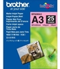 Picture of Brother BP60MA3 Inkjet Paper printing paper A3 (297x420 mm) Matte 25 sheets White