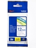 Picture of Brother labelling tape TZE-233 blue on white 12 mm