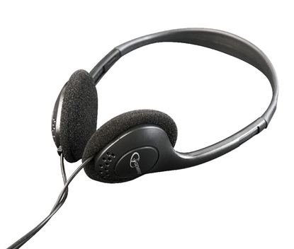 Picture of Cablexpert | MHP-123 Stereo headphones with volume control | On-Ear 3.5 mm | Black